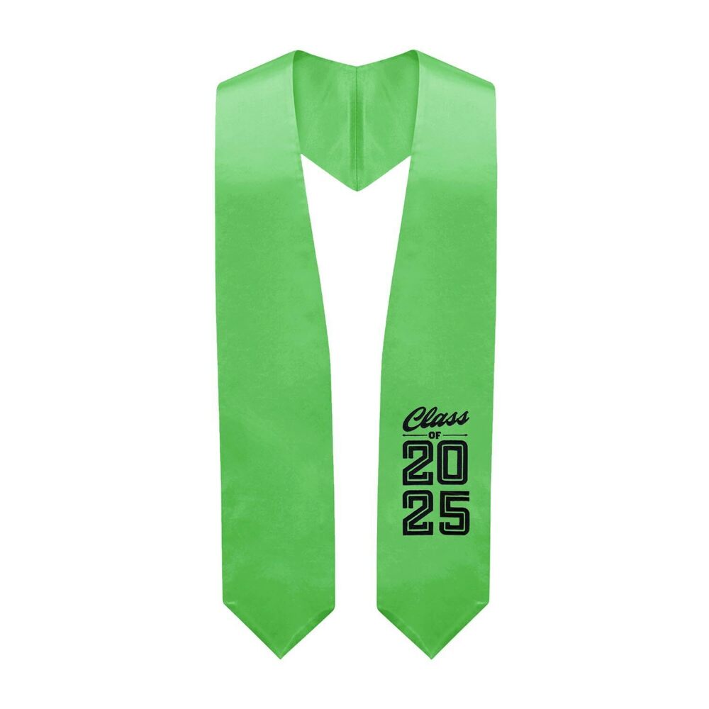 3999 Stole Class of 2025 With Classic Tips Unisex Adult 62" Long